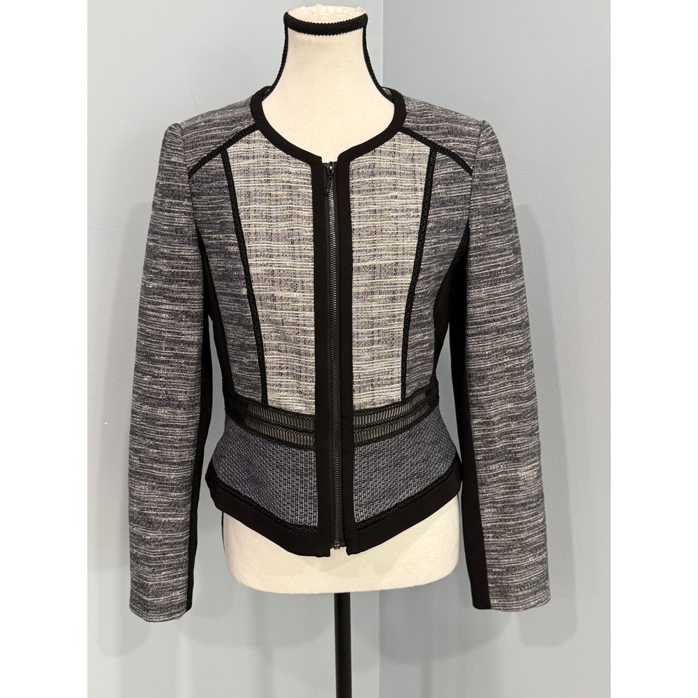 White House Black Market Multi-Tweed Momento Jacket Size 4